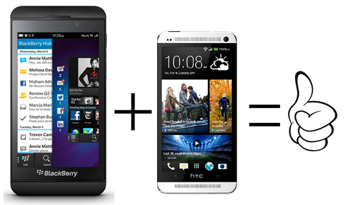 Why I am using HTC’s One Mini and BlackBerry’s Z10 at the same time